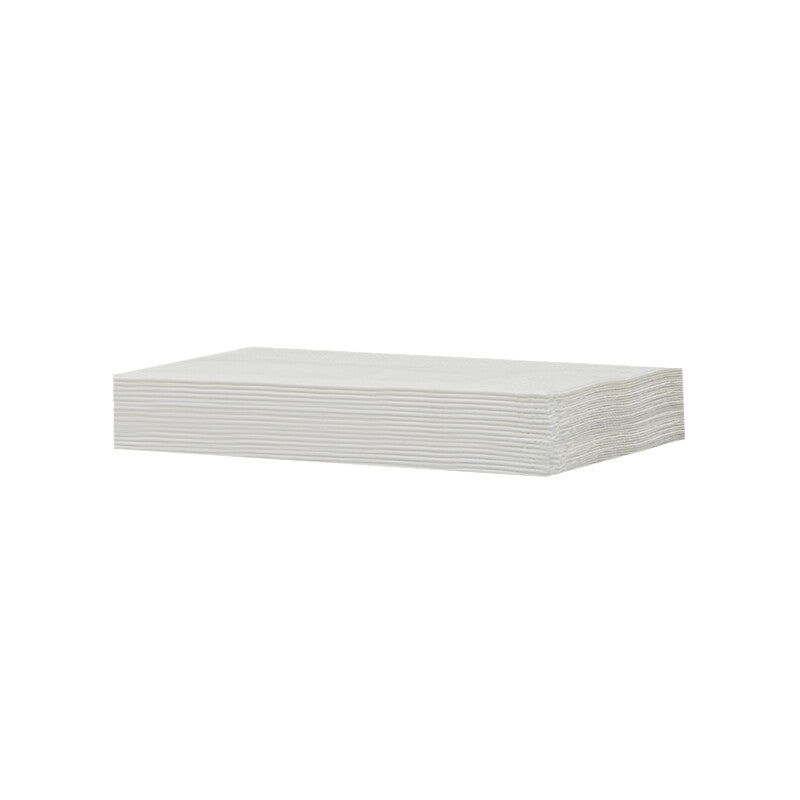 Papierserviette 1/8falz Servietten – 40 × 40 cm – 3-lagig, Tissue, weiss – 48'000 Stk.