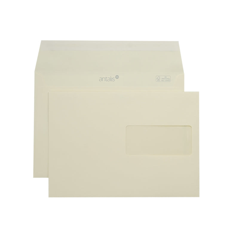 Image Couvert C5, Fenster rechts, Atoll/Elfenbein, Coloraction – 200 Stk.