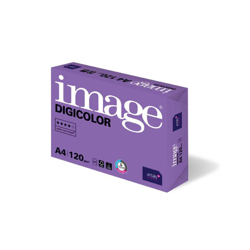 Image Digicolor Laser-/Farblaserpapier hochweiss – A4, 120 g/m², 2'000 Blatt