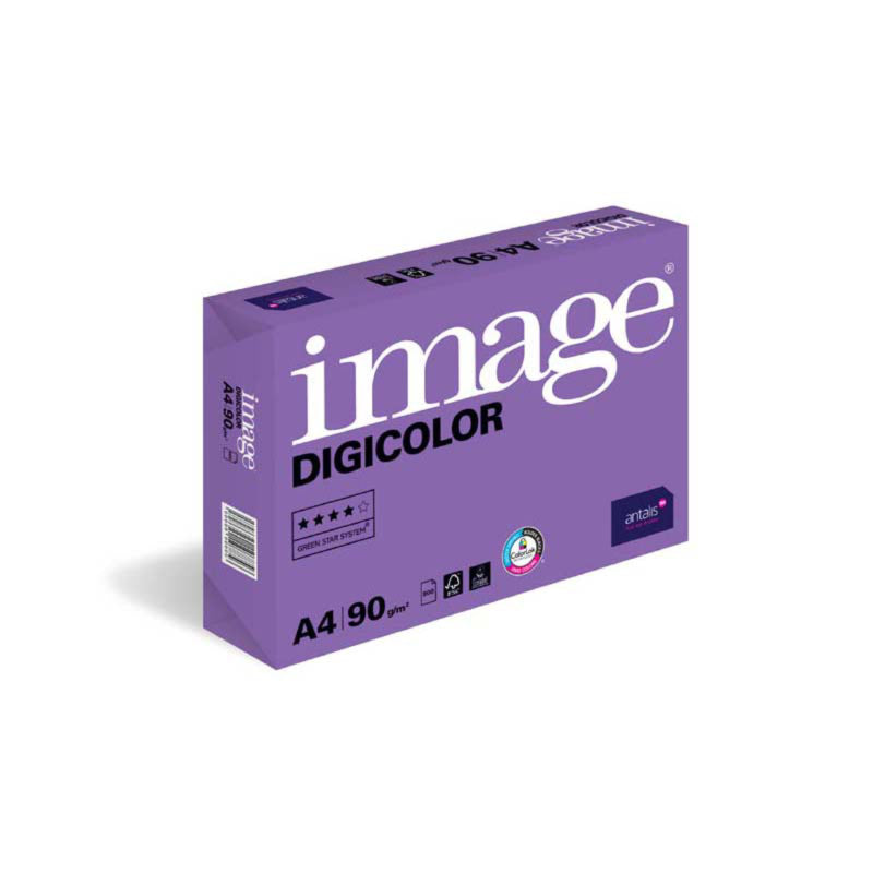 Image Digicolor Laser-/Farblaserpapier hochweiss – A4, 120 g/m², 2'000 Blatt
