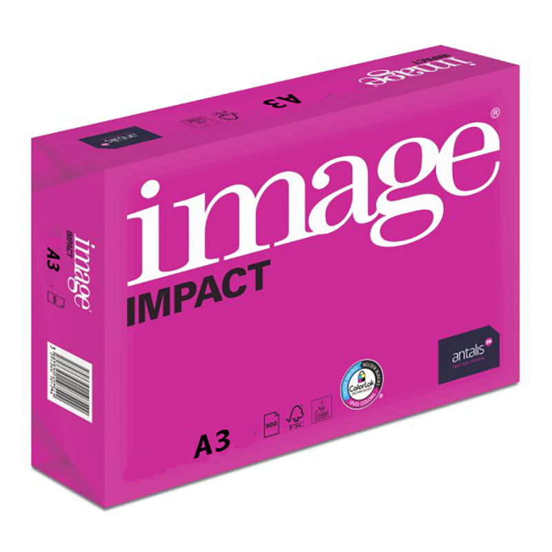 Image Impact Kopierpapier – A3, 400 g/m², hochweiss – für Inkjet – FSC – 125 Blatt