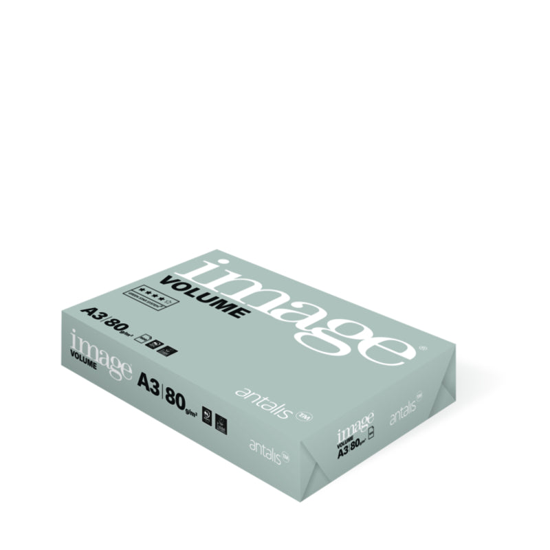 Image Volume Kopierpapier – A3, 80 g/m², hochweiss – 50'000 Blatt