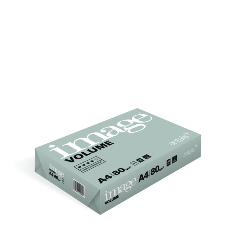 Image Volume Kopierpapier Hochweiss – A4, 80 g/m², 4-fach gelocht, 25'000 Blatt