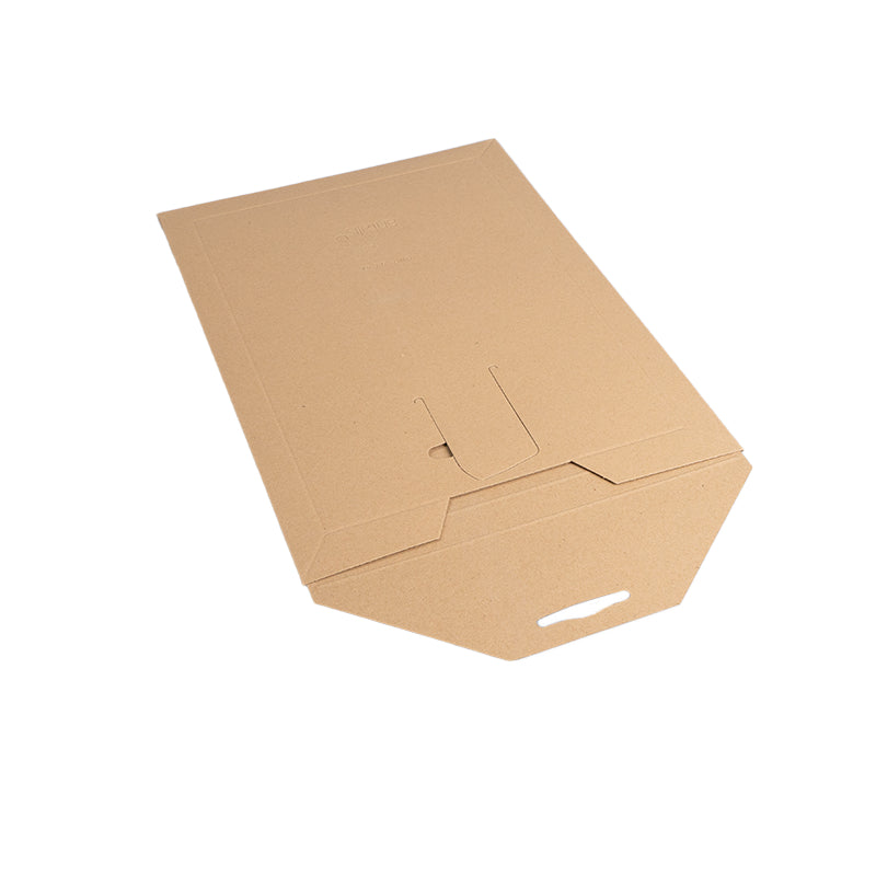 Owo-zet Karton-Versandtasche – 176 × 250 mm, Vollpappe, Braun – 50 Stück