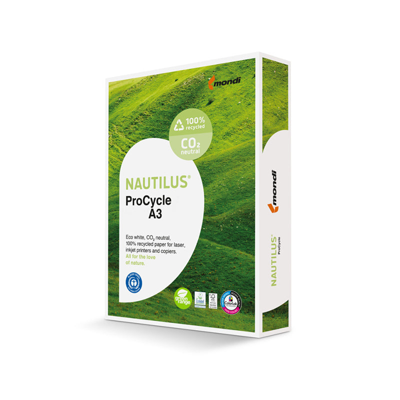 Nautilus Kopierpapier – A3, 120 g/m², CIE 135 – FSC – 250 Blatt