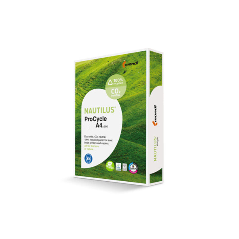 Nautilus ProCycle Kopierpapier – A4, 90 g/m², weiss – FSC – 2500 Blatt