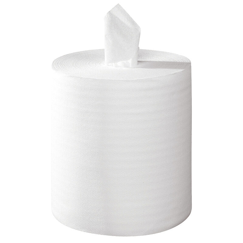 Handtuchrollen Handtuchrolle Mini – 2-lagig, Zellstoff, Weiss, 210 mm × 60 m, 384 Rollen