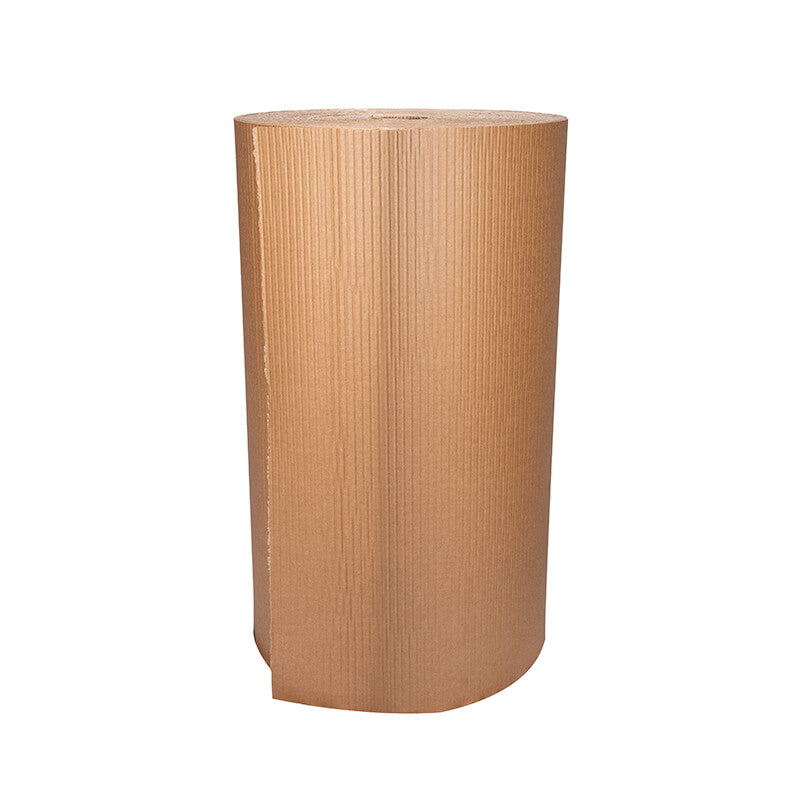 Corflex Rollenwellkarton – 1000 mm × 100 m – Wellkarton, Braun – 1 Rolle