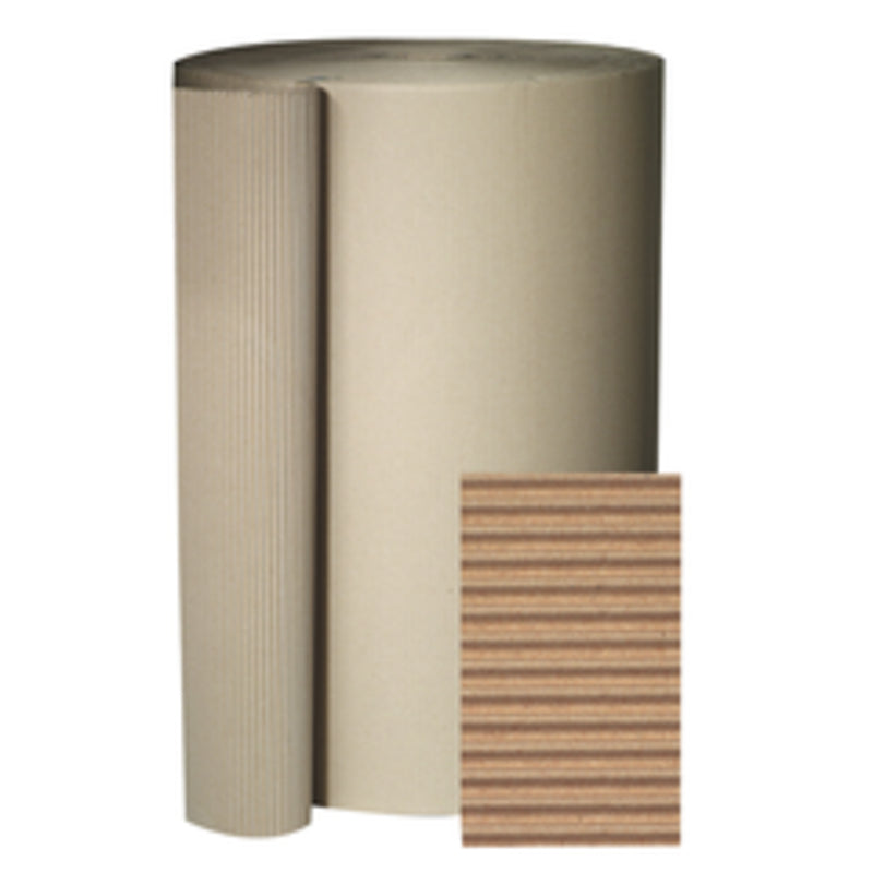 Master'in Rollenwellkarton – 2000 mm × 90 m – Wellkarton, Grau – 1 Rolle