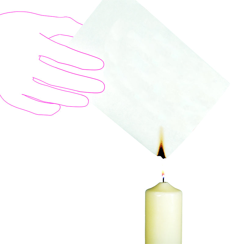 Schwerentflammbarespapier Packpapier, 97 g/m², 100 cm × 515 m, weiss, 1 Rolle