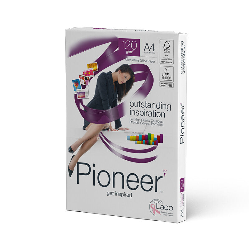 Pioneer Kopierpapier Weiss – A4, 120 g/m², 2'000 Blatt