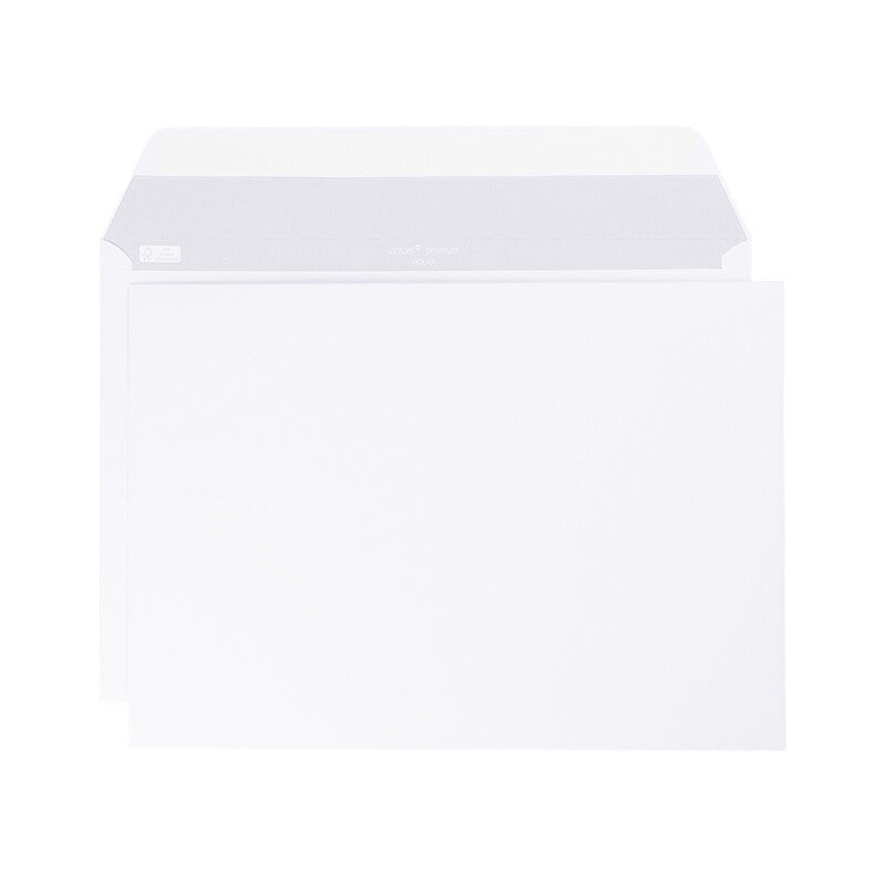 Polar Couvert C4, ohne Fenster, hochweiss, 120 g/m², mit Innendruck – 250 Stk.
