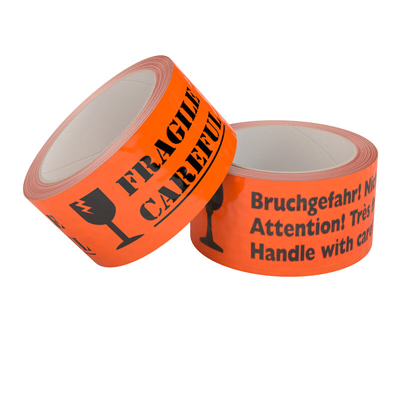 Pvc-warnband Markierungsklebeband – permanent – Signalorange – 50 mm × 66 m, PVC, Kerndurchmesser 76 mm