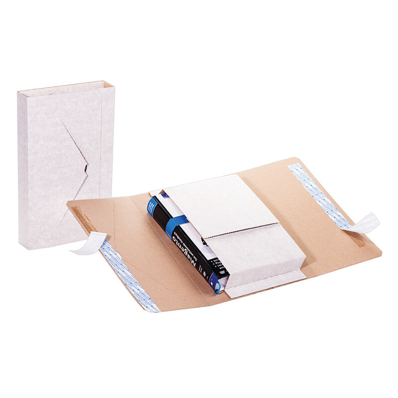 Varitop Bücherbox, weiss – 305 × 215 × 1–75 mm – 25 Stk.