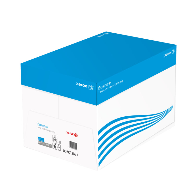 Xerox Business Kopierpapier Weiss – A3, 80 g/m², 12'500 Blatt
