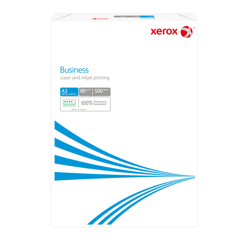 Xerox Business Kopierpapier Weiss – A3, 80 g/m², 2'500 Blatt