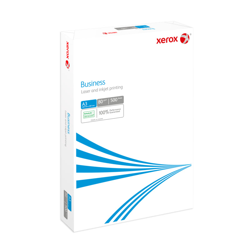 Xerox Business Kopierpapier Weiss – A3, 80 g/m², 50'000 Blatt