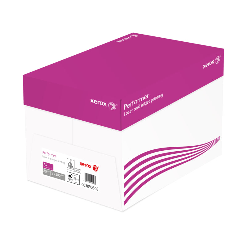 Xerox Performer Kopierpapier – A3, 80 g/m², weiss – 12500 Blatt