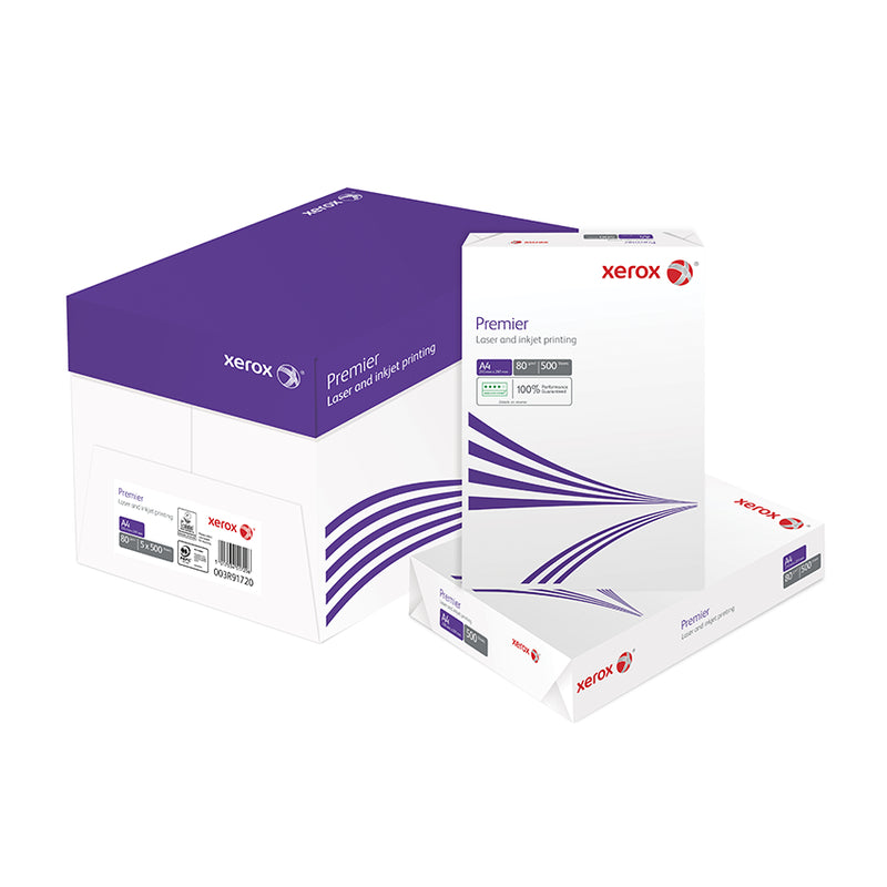 Xerox Premier Kopierpapier Weiss – A5, 80 g/m², 60'000 Blatt