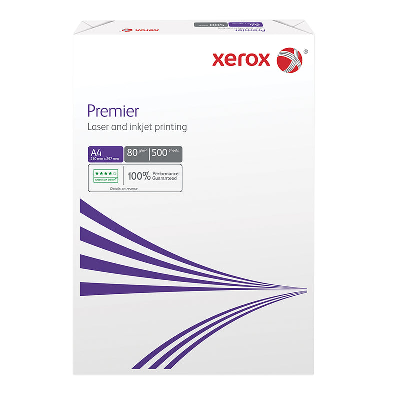 Xerox Premier Kopierpapier – A4, 80 g/m², weiss – 50000 Blatt