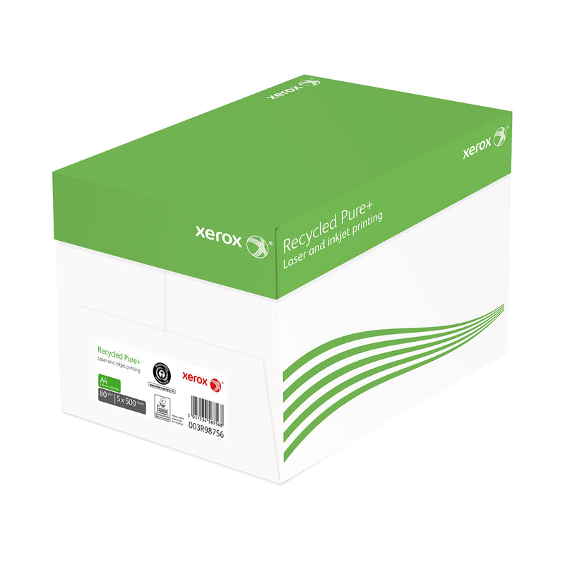 Xerox recycledpure+ Xerox Recycled Pure+ Kopierpapier – A3, 80 g/m², weiss – 12500 Blatt