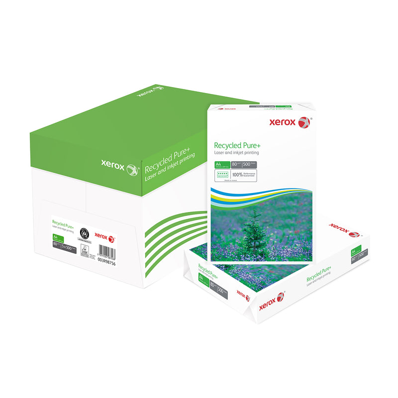 Xerox Recycled Pure+ Recyclingpapier Weiss – A4, 80 g/m², 100'000 Blatt