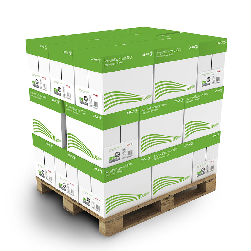 Xerox Recycled Supreme100% Xerox Recycled Supreme Recyclingpapier 100% Recycling – A4, 80 g/m², 50'000 Blatt