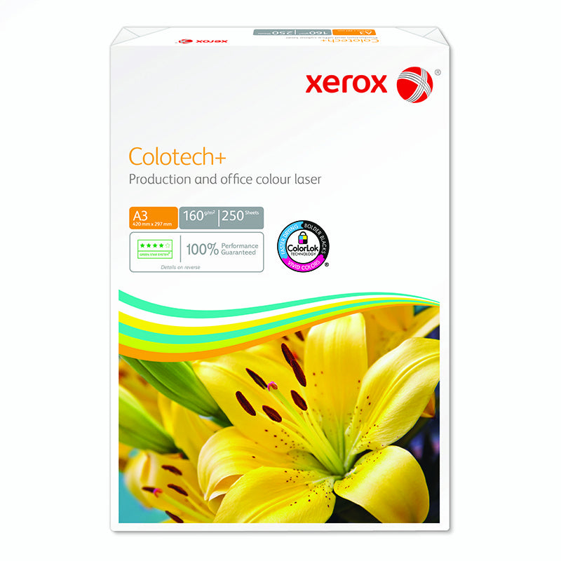Xerox Colotech+ Kopierpapier – A3, 160 g/m², weiss – FSC – 750 Blatt