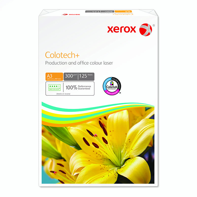 Xerox Colotech+ Kopierpapier – A3, 300 g/m², weiss – FSC – 625 Blatt
