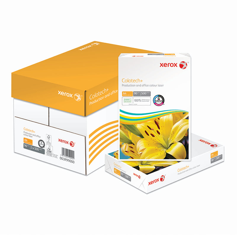 Xerox Colotech+ Colotech+ Beschichtetes Laserpapier glänzend weiss – A4, 90 g/m², 2'500 Blatt