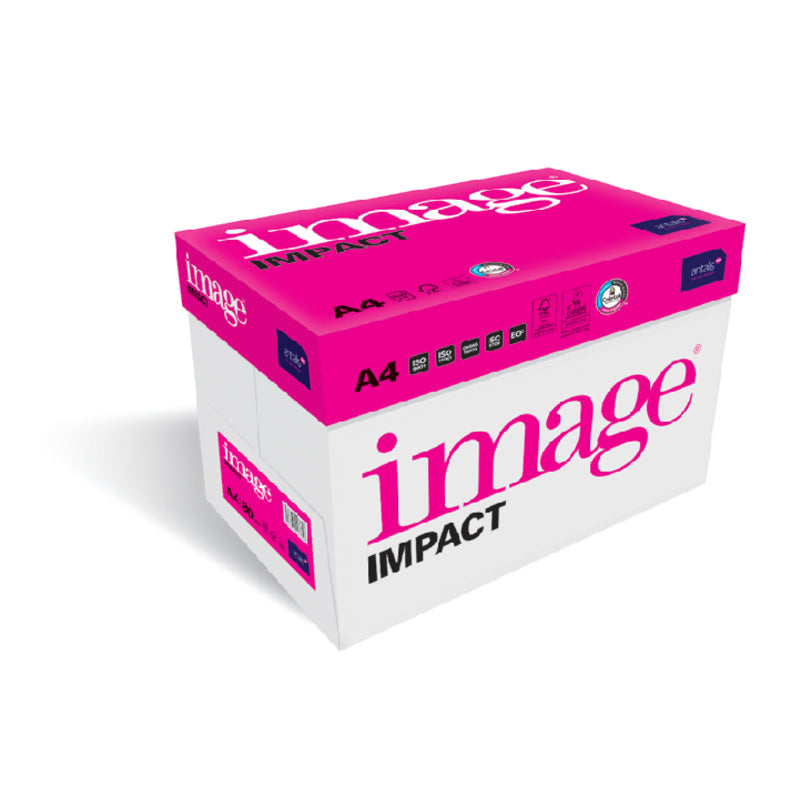 Image Impact Kopierpapier – A4, 80 g/m², Hochweiss – FSC – Holzfrei ECF – 25'000 Blatt