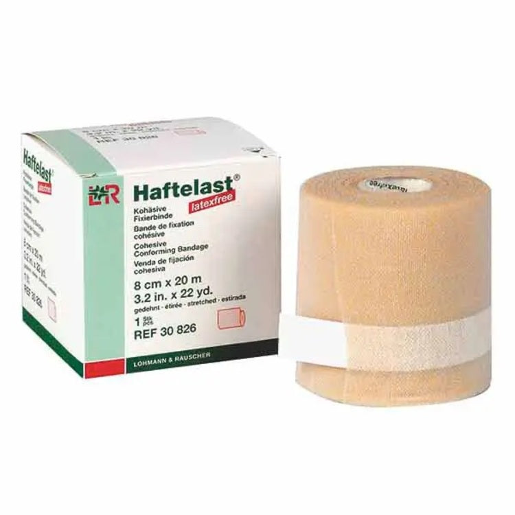 Lohmann und rauscher Lohmann & Rauscher Haftelast Binde écru – 60 mm × 4 m, latexfrei