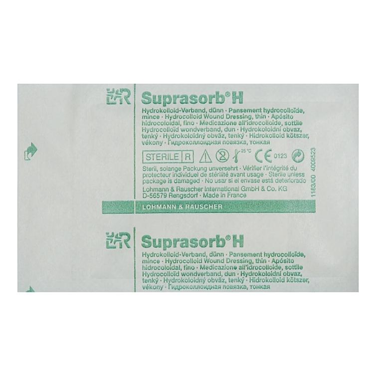 Lohmann und rauscher Lohmann & Rauscher Wundauflage Suprasorb H dünn – 50 × 50 mm, 10 Stück