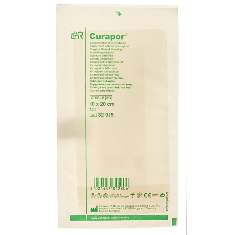 Lohmann und rauscher Lohmann & Rauscher Kompressen Curapor, chirurgisch, steril – 100 × 150 mm, 50 Stück