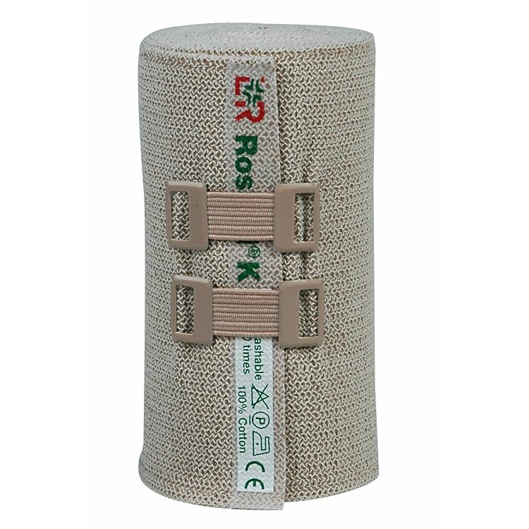 Lohmann und Rauscher Binde Rosidal K Kurzzugbinde – 80 mm × 5 m, braun, Textil