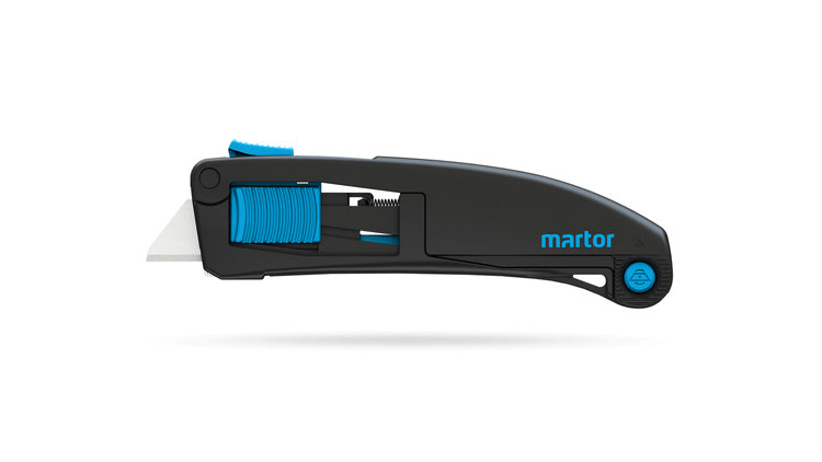 Martor Secupro Maxisafe – Sicherheitsmesser mit Keramik-Trapezklinge, für Rechts- und Linkshänder