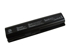 BTI Notebook-Akku – für HP DV4–DV6, HDX 16, G50 – 11,1 V, 5000 mAh (6 Zellen) – Schwarz