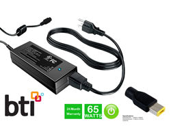 BTI AC-2065134 Netzteil 65 W – 18–20 V, 3,25 A – für Lenovo IdeaPad, Flex und andere – schwarz