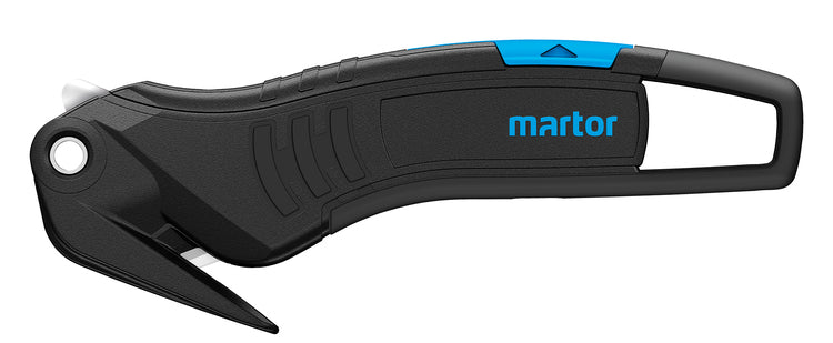 Martor Secumax 320 – Sicherheitsmesser, Schnitttiefe 4 mm, verdeckte Klinge, Soft-Grip
