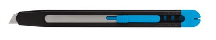 Martor ARGENTAX CUTTEX – Abbrechmesser 9 mm, Styroporklinge, Blau/Schwarz
