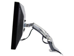 Ergotron MX Tischhalterung LCD Arm – Monitorarm, Silber