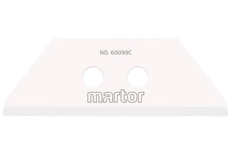 Martor 60099C – Ersatzklingen 19 mm, Trapezklinge, 0,65 mm, für Martor Secupro/Secunorm