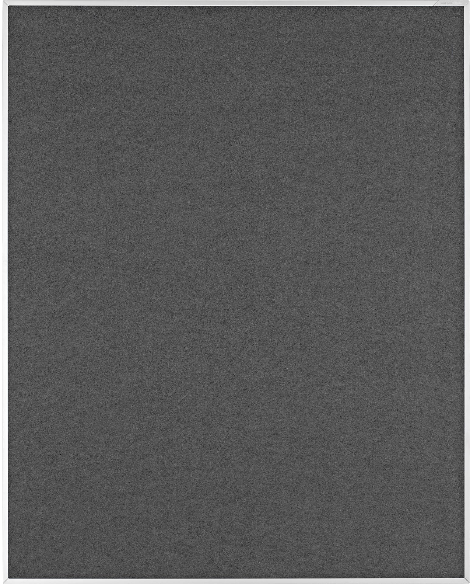 Magnetoplan Filztafel 11005B01 – 129 × 98 cm – grau, Alurahmen