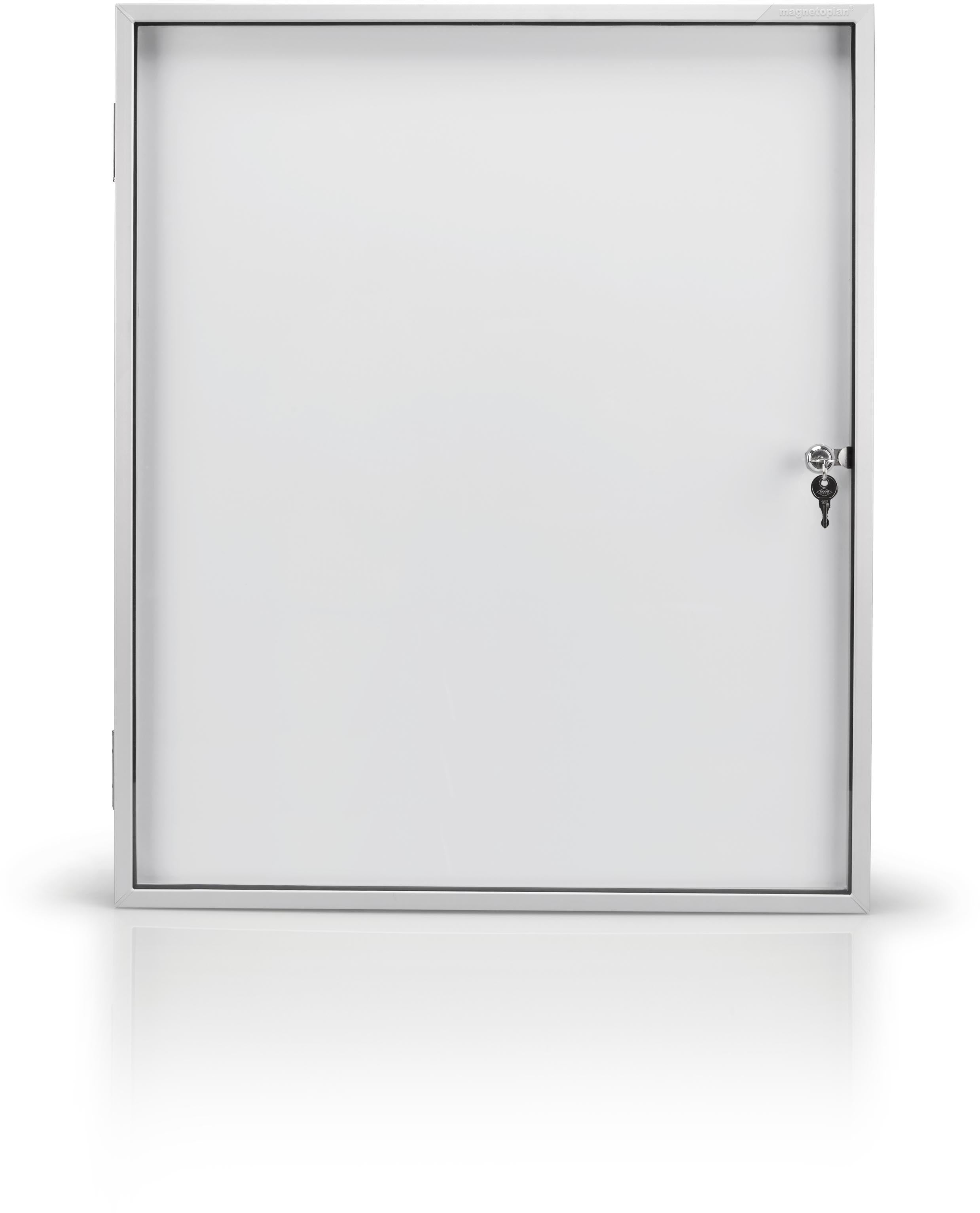 Magnetoplan SP Schaukasten – für Innenbereich – Klapptür – magnetische Metallrückwand – 9 × DIN A4