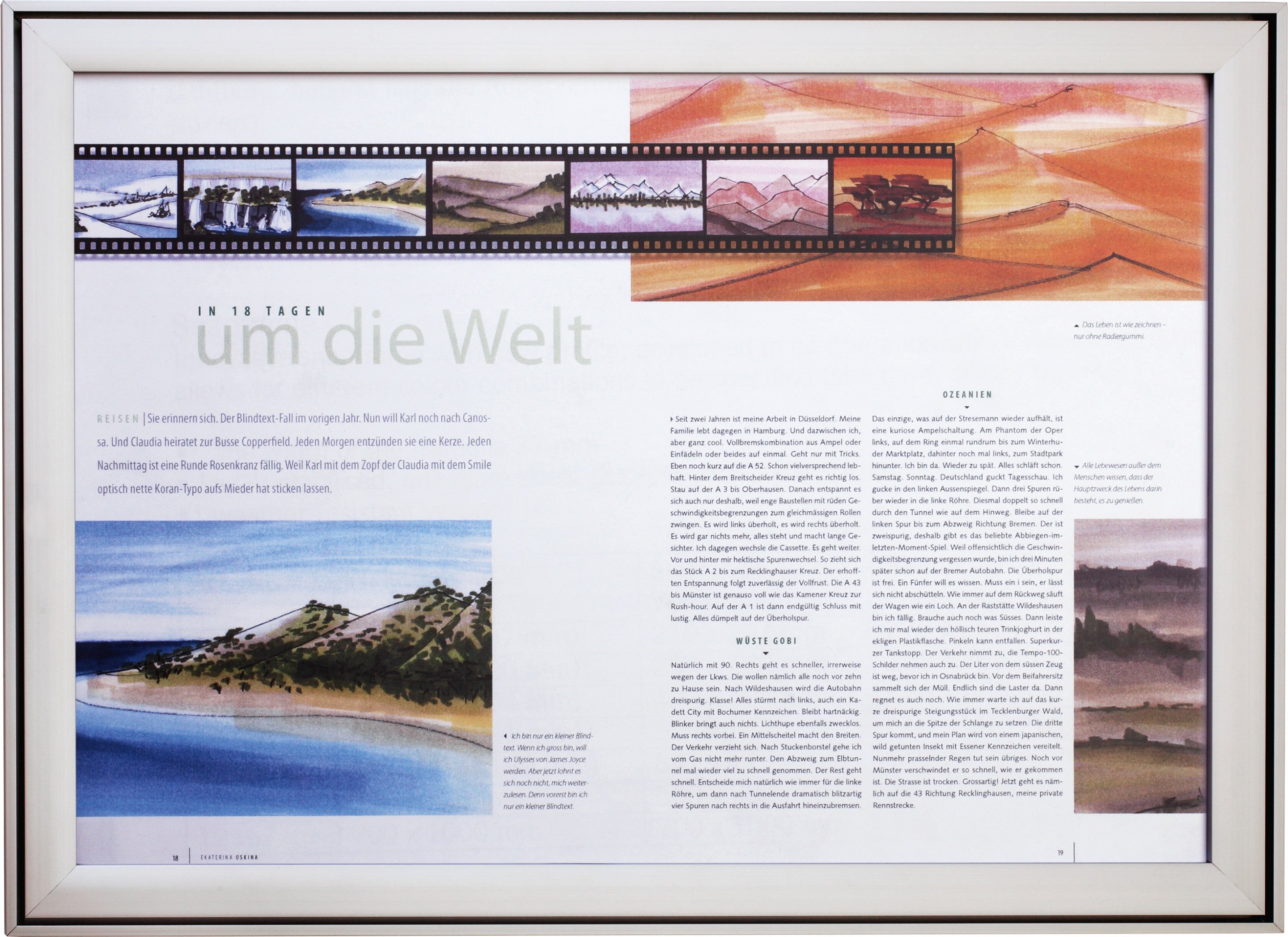 Magnetoplan Plakatrahmen CC – für A0 – Klapprahmen – Wandmontage – entspiegelte, UV-stabilisierte Folie – Aluminium