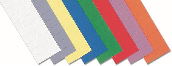 Magnetoplan Haftetiketten – rechteckig 60 × 22 mm, magnetisch, für Plantafeln