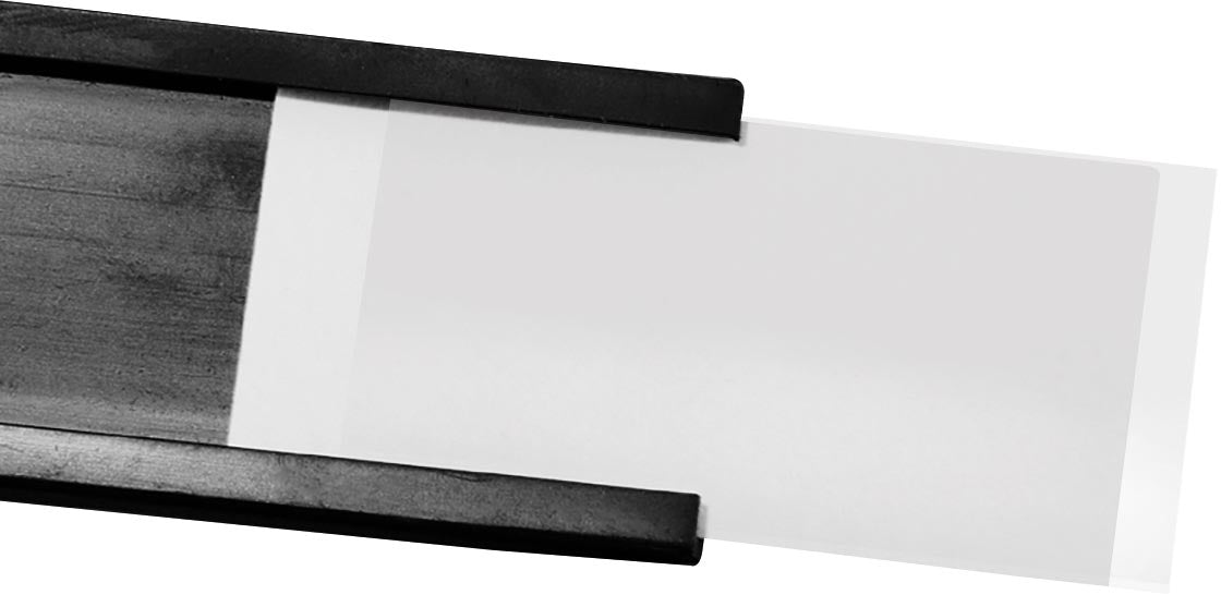 Magnetoplan Zubehörset für Planungstafeln – Folie und Etiketten – für C-Profile, ausreichend für 50 m