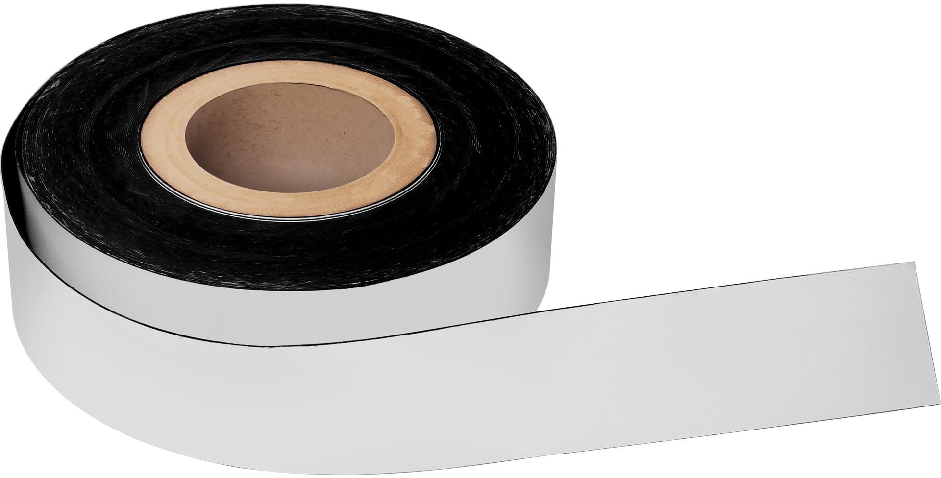Magnetoplan Magnetband – Weiss, PVC – 40 mm × 30 m
