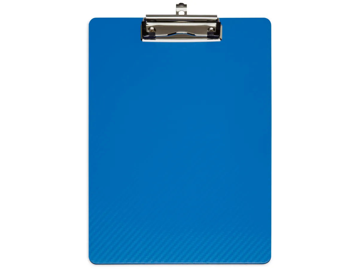 MAULflexx Clip A4 – Plastica (PP), blu – con occhiello per appendere