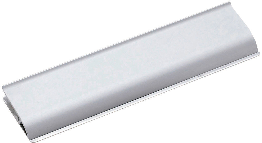 MAUL Klemmschiene – selbstklebend, mit Schaumpolster – Aluminium – 169 × 61 × 14 mm